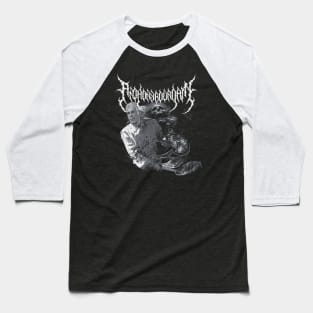 Death Metal Anthony Bourdain Baseball T-Shirt